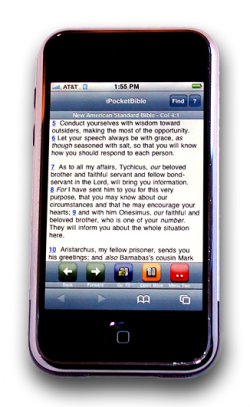 The Bible and more for your iPhone